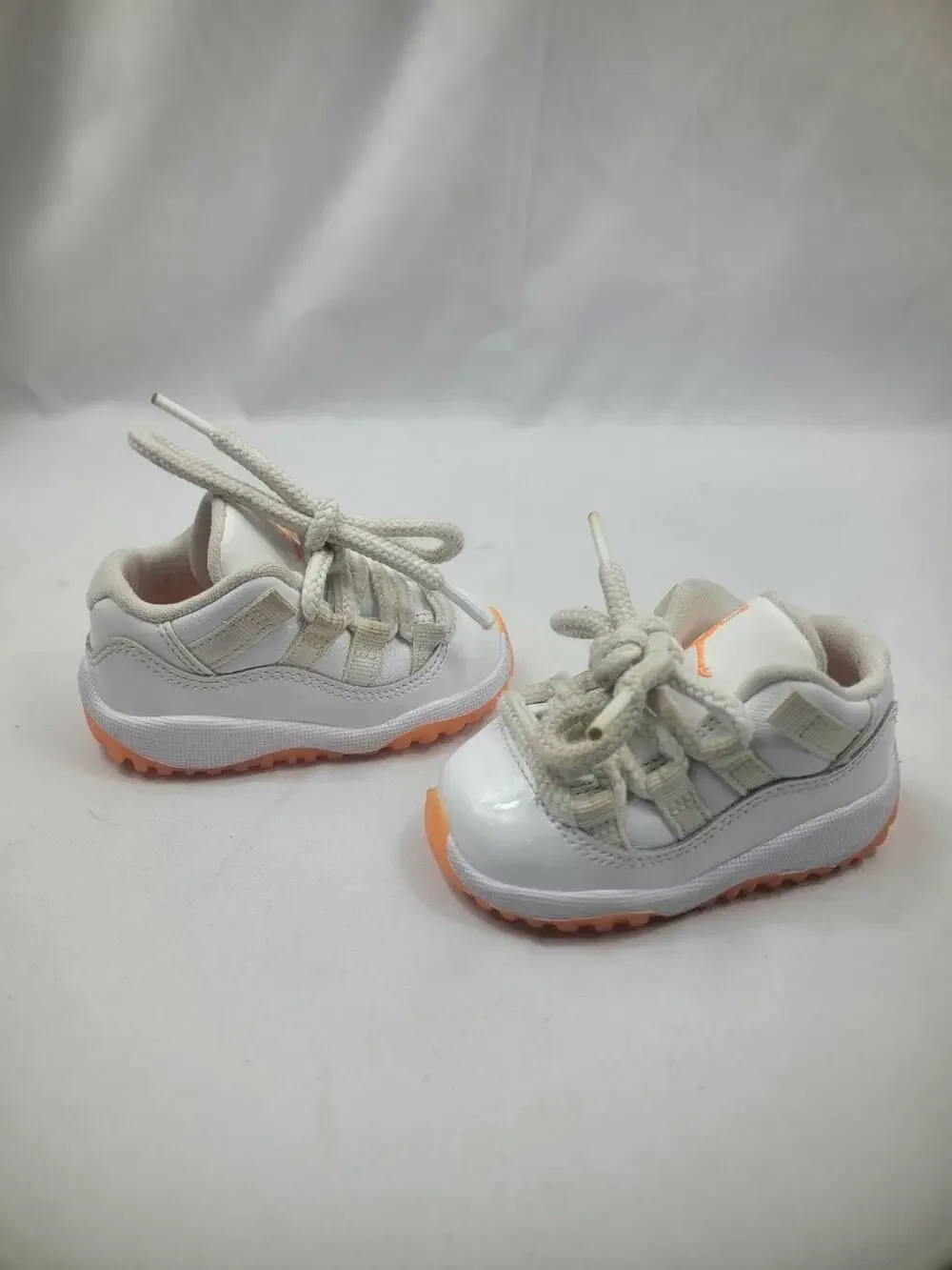 Nike Air Jordan 11 Retro Low Bright Citrus Orange Toddler Size 4C... DJ4327-139